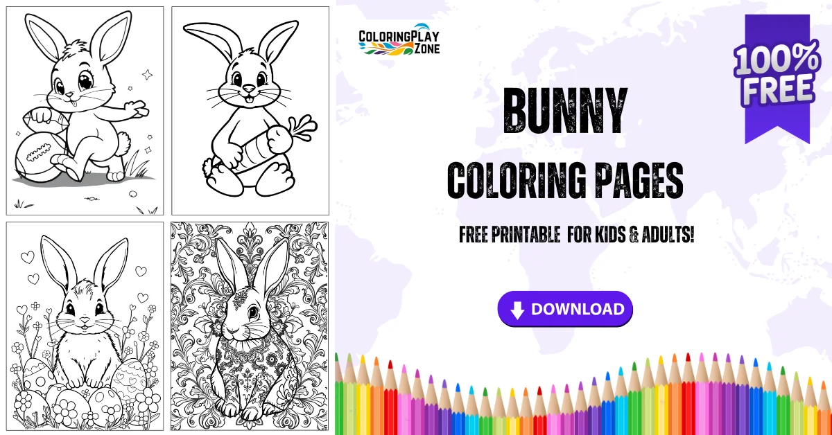 Bunny Coloring Pages
