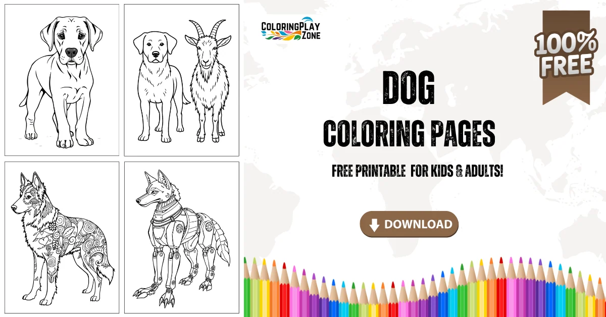 Dog Coloring Pages