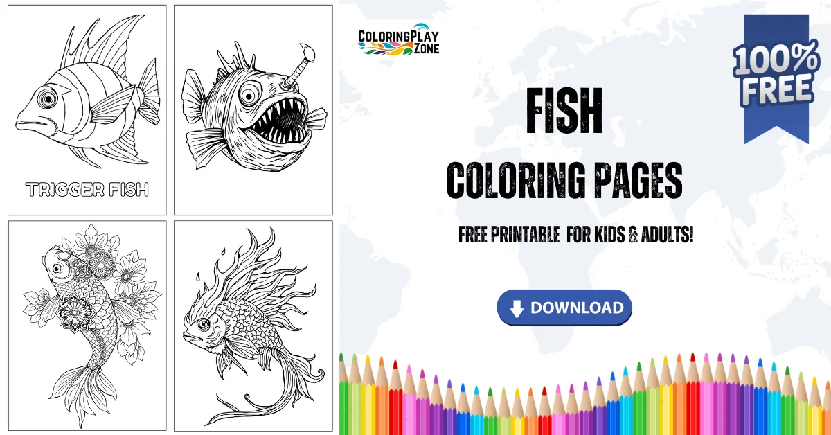 Fish Coloring Pages