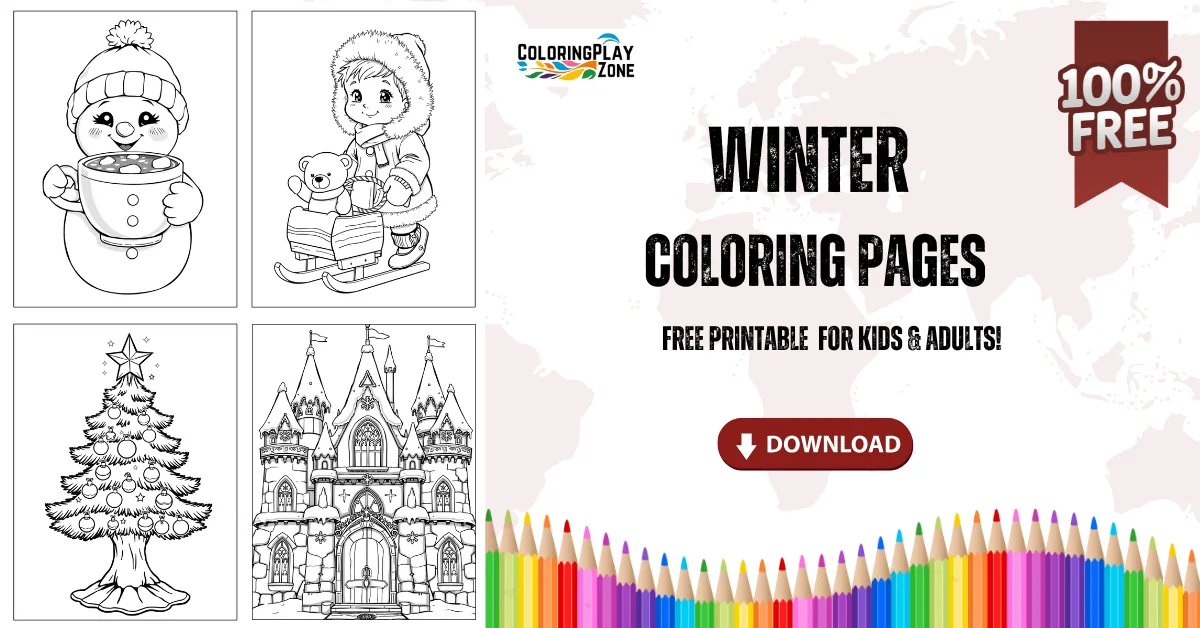 Winter Coloring Pages