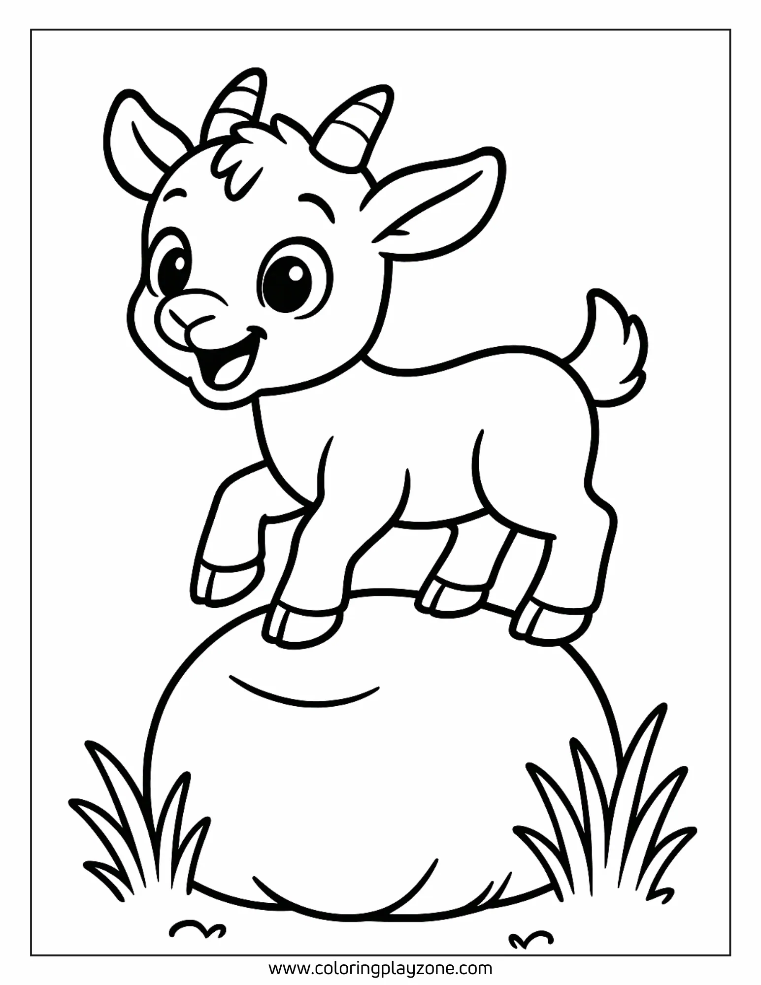 73 Goat Coloring Pages Free Printables For Kids And Adults 