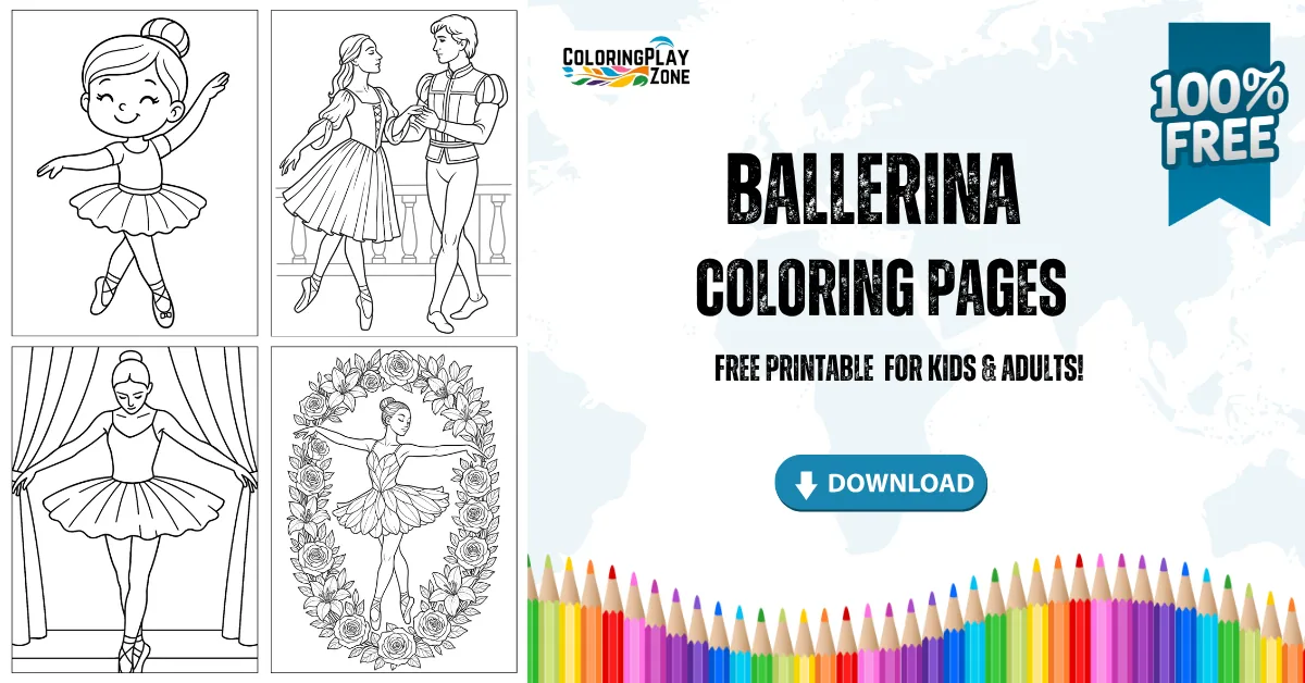 Ballerina Coloring Pages