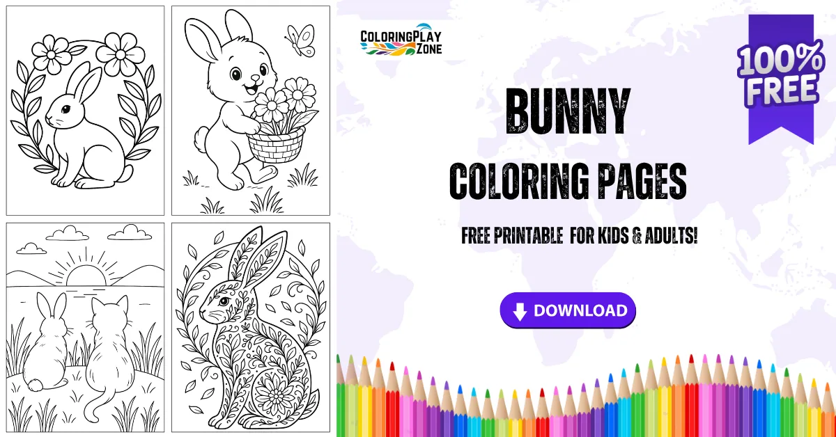 Bunny Coloring Pages