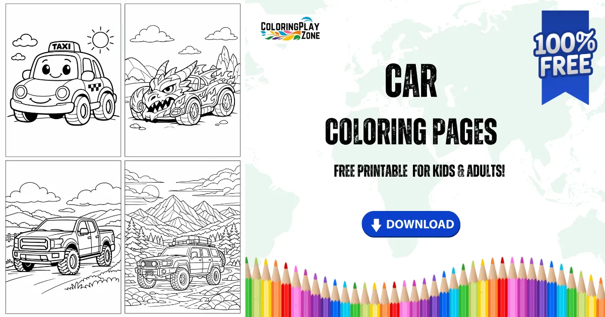 Car Coloring Pages