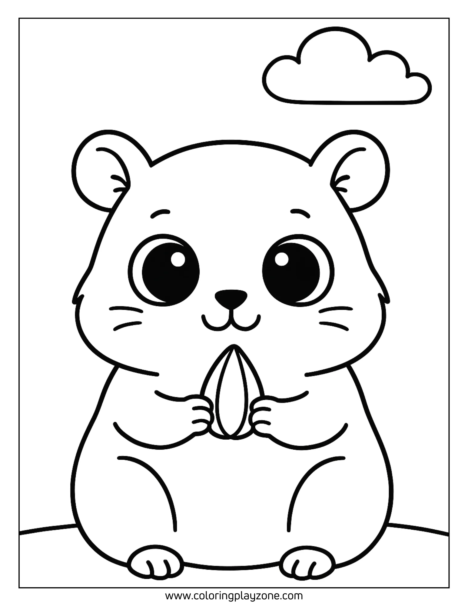 62 Hamster Coloring Pages Free Printables For Everyone 