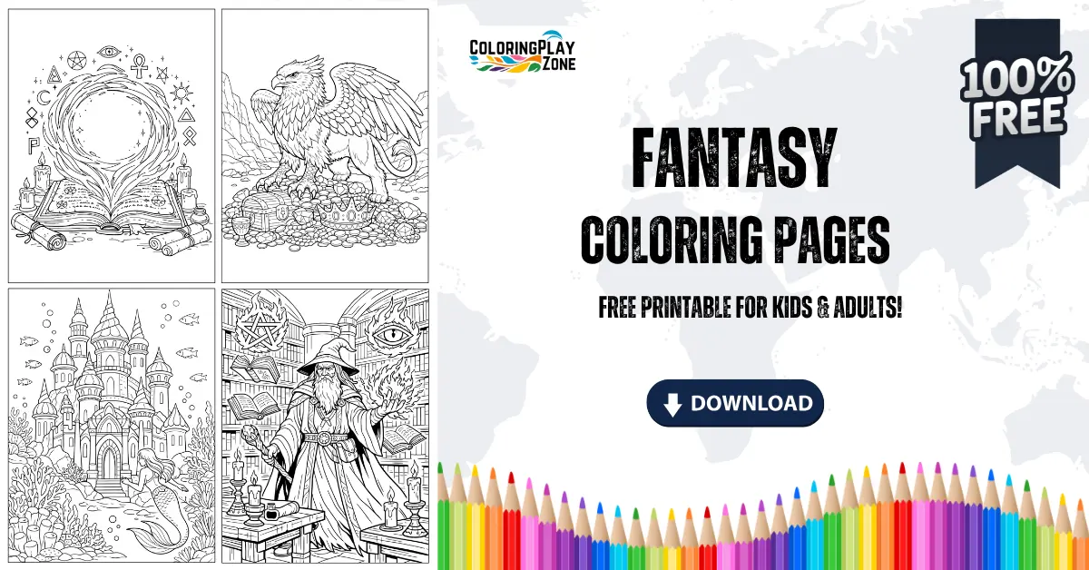 Fantasy Coloring Pages