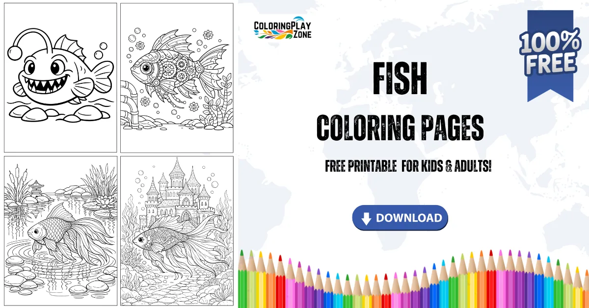 Fish Coloring Pages