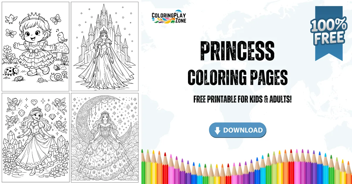 Princess Coloring Pages
