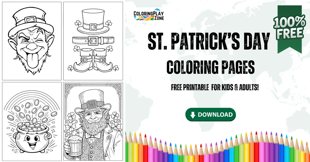 St. Patrick’s Day Coloring Pages